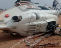 VIDEO: The moment Osinbajo crash-landed