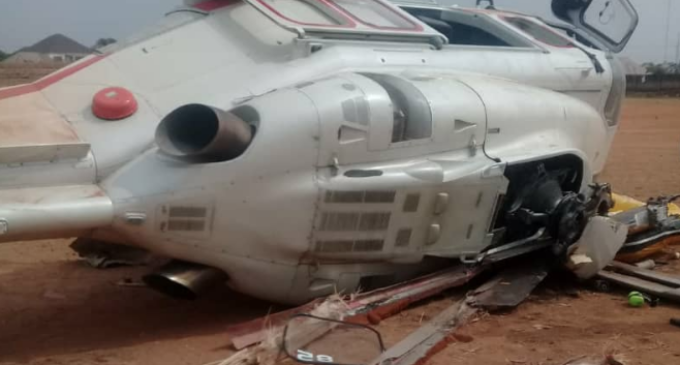 VIDEO: The moment Osinbajo crash-landed