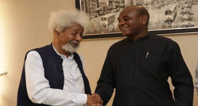 Soyinka endorses Moghalu — after rejecting Buhari, Atiku