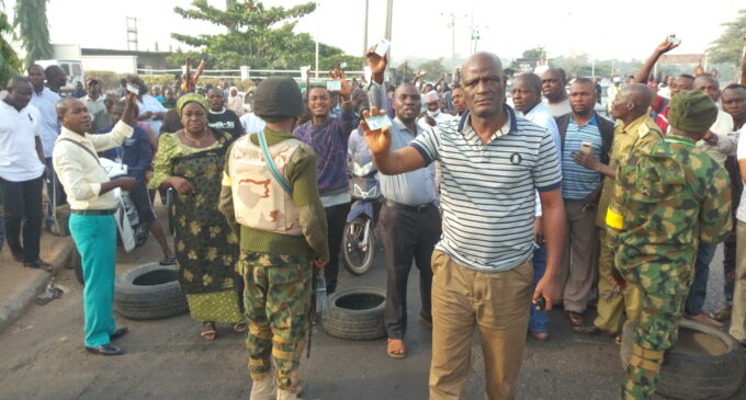 Tension in Kaduna as soldiers stop voters from polling units