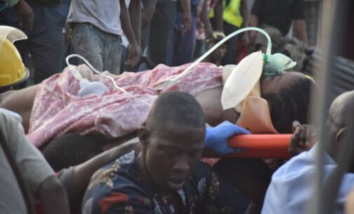 Collapsed building:12 killed, 42 in hospital as rescue operation continues