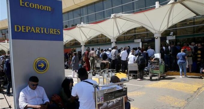 Aggrieved workers ground flights at Kenya’s main airport