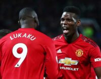 Lukaku reacts to reports of bust-up with Pogba