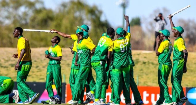 U-19 Cricket: Nigeria inches close to SA 2020 World Cup