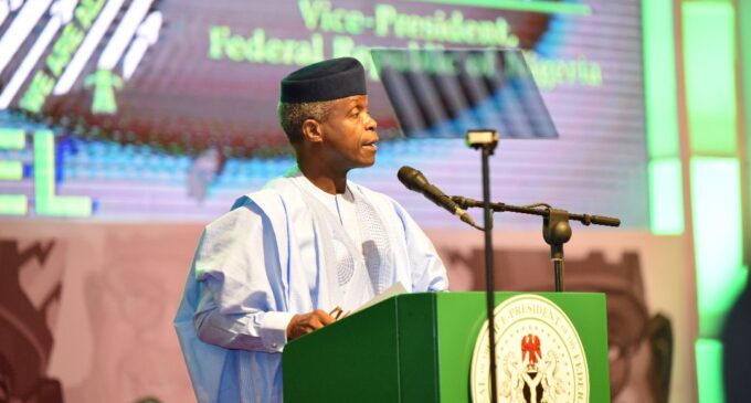Osinbajo: We’ll see significant improvement in two years