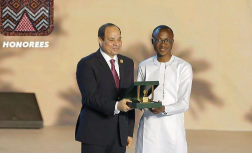 Egyptian president honours Nigeria’s Adekola for his role in shaping the future of education