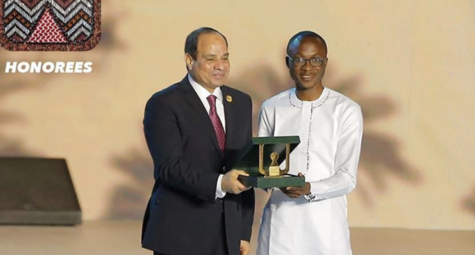Egyptian president honours Nigeria’s Adekola for his role in shaping the future of education