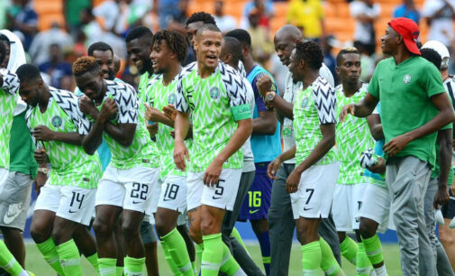 Nigeria moves up 12 spots on FIFA ranking, now 33rd in the world