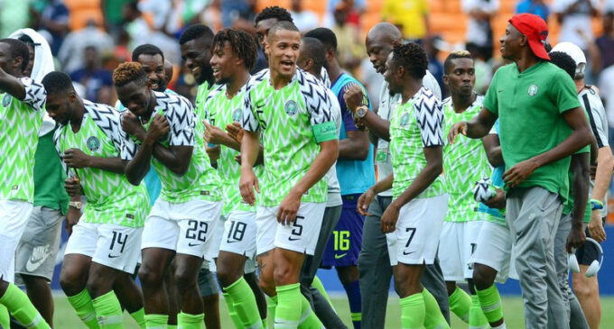 Nigeria moves up 12 spots on FIFA ranking, now 33rd in the world