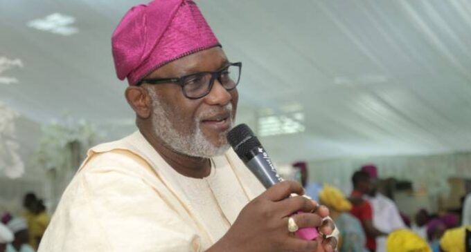 Akeredolu secures APC ticket for Oct 10 election