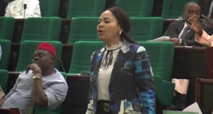 Speakership: Nkeiruka Onyejeocha asks Gbaja to step down for her