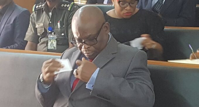 CCT finds Onnoghen guilty, bars him from public office for 10 years