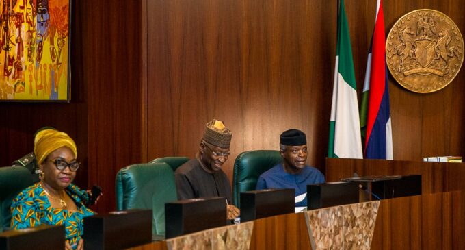 21 ministers in attendance as Osinbajo presides over FEC