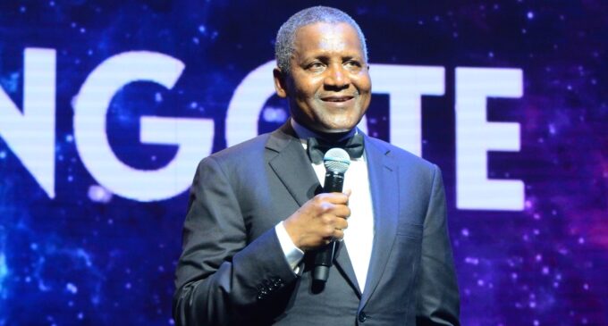 EXTRA: I withdrew $10m just to look at it, says Dangote (video)