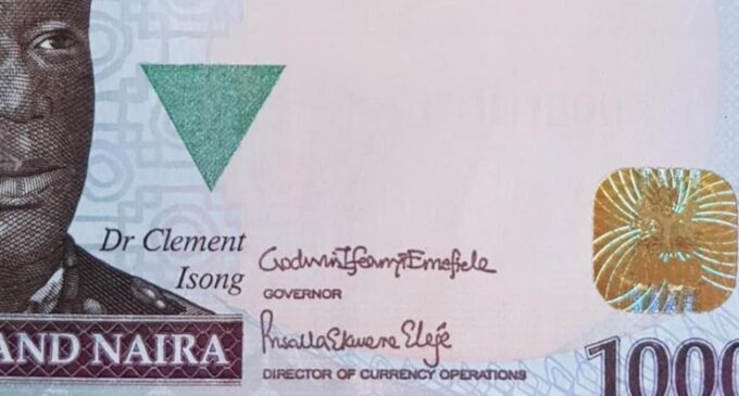 For the first time ever, a woman’s signature goes on the naira
