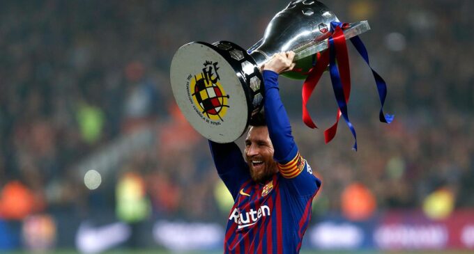 Messi sets new records, wins 10th La Liga title with Barcelona