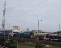 PHOTOS: Truck drivers flout Buhari’s directive, block roads leading to Apapa