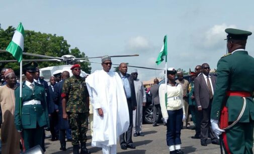 Buhari arrives Ogun to inaugurate Amosun’s projects