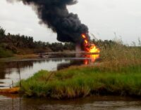 Ondo oil well still burning — 18 days after explosion