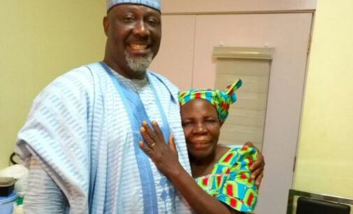 ‘Best mama in the world’ — Melaye visits mother’s grave