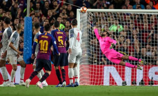 Messi hits 600 goals with sublime free kick to bury Liverpool at Camp Nou