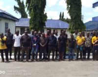 ‘Oil bunkering’: Navy hands over 22 suspects, vessels to EFCC