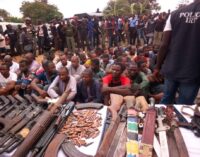 Operation Puff Adder: Police arrest 93 kidnap suspects, recover weapons
