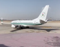 VIDEO: Buhari departs Saudi for Abuja