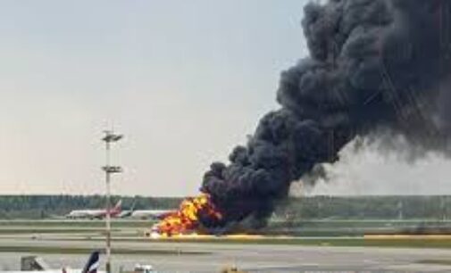 41 killed as plane burst into flames at Moscow airport