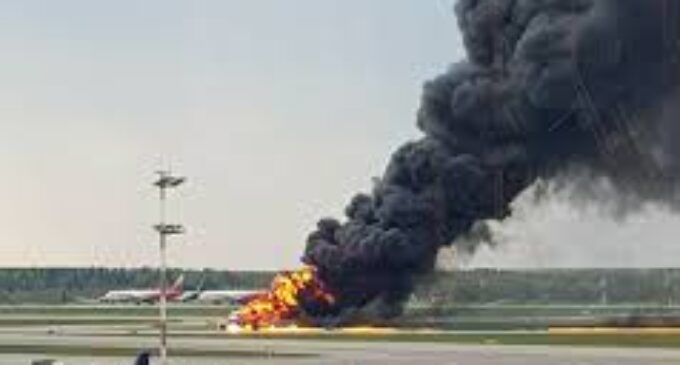 41 killed as plane burst into flames at Moscow airport