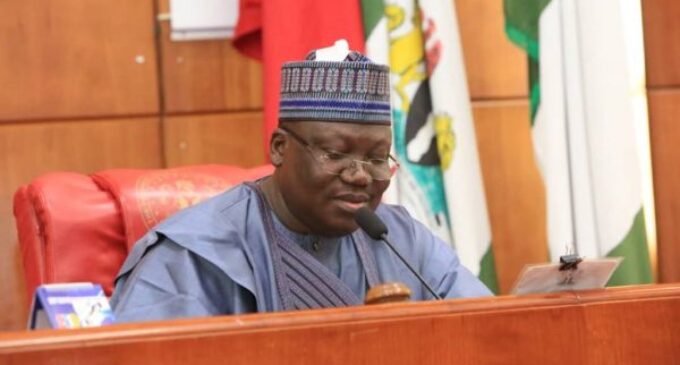 Lawan: With N750,000 monthly salary, my office needs proper funding