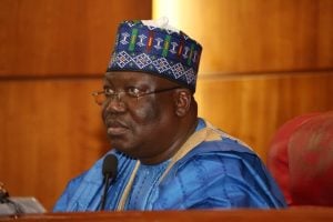 Ahmad Lawan, a former president of the senate