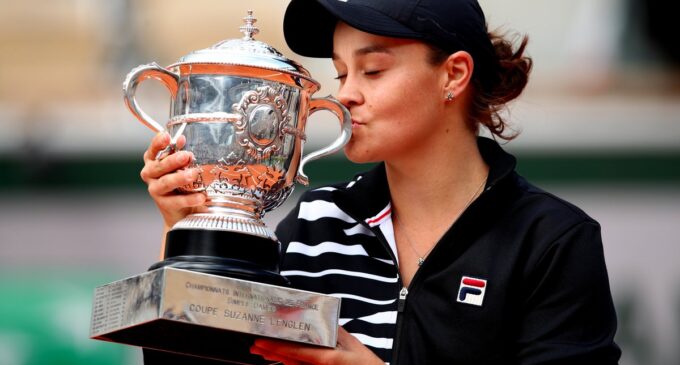 Barty becomes first Australian to win French Open in 46 years