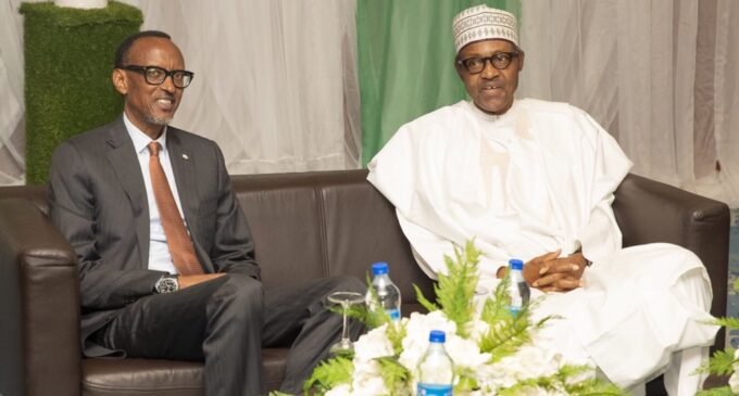 Kagame to Buhari: It’s not enough to fight corruption… we have to create wealth