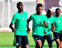 Kalu, Super Eagles player, stable after collapsing during training