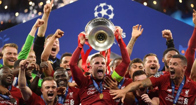 Liverpool conquers Europe as Salah, Mane set new record