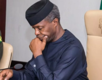 Poll: Would you resign if you were Osinbajo?