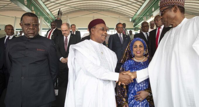 PHOTOS: Buhari hosts African leaders on Democracy Day