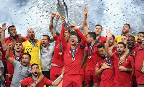 Ronaldo’s Portugal defeat Netherland to win maiden UEFA Nations League