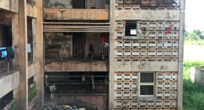 PHOTOS: The decayed infrastructure serving as UNN hostels