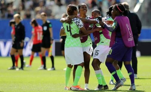 ‘We’re all proud of your victory’ — Buhari hails Falcons