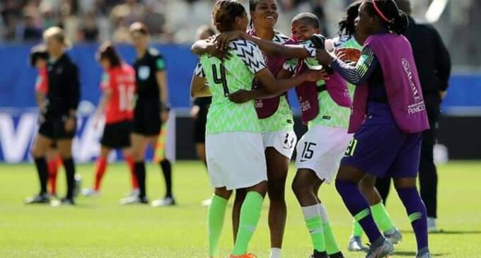 ‘We’re all proud of your victory’ — Buhari hails Falcons