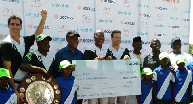 2019 Charity Shield polo: Haske & Williams wins UNICEF Cup