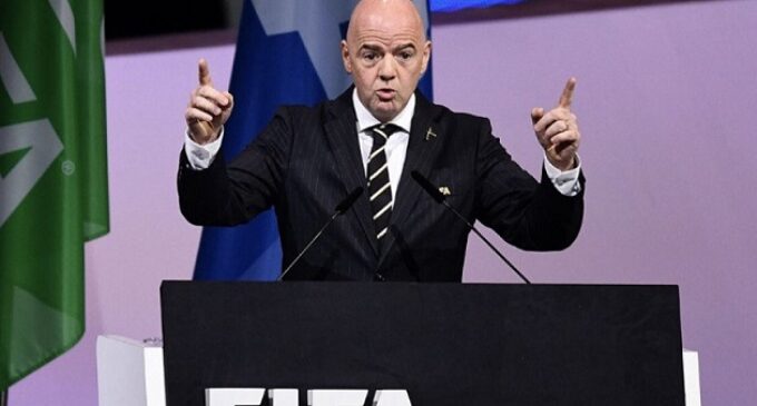 Infantino re-elected for third term as FIFA president