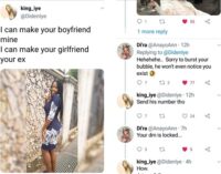 Tale of Akin: How over-confident lady lost her boyfriend in a bet