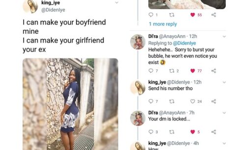 Tale of Akin: How over-confident lady lost her boyfriend in a bet