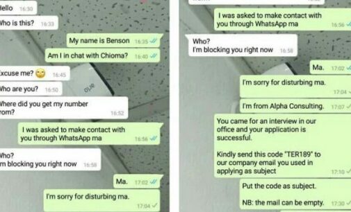 Chioma vs Benson: How applicant lost a job opportunity over impatience