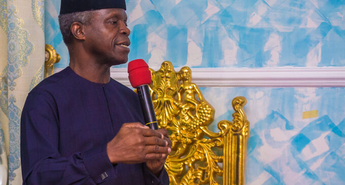 Osinbajo: The media will always be a friend of this government