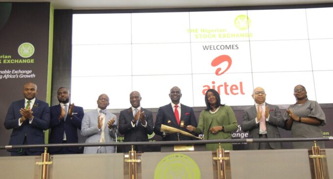 Airtel Africa lists 3.7bn shares on NSE, adds N1.3trn to market cap