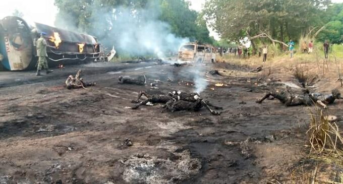 Buhari speaks on Benue tanker explosion